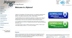 Desktop Screenshot of jxplorer.org